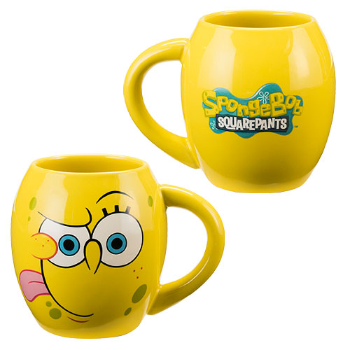 SpongeBob SquarePants 18 oz. Oval Ceramic Mug